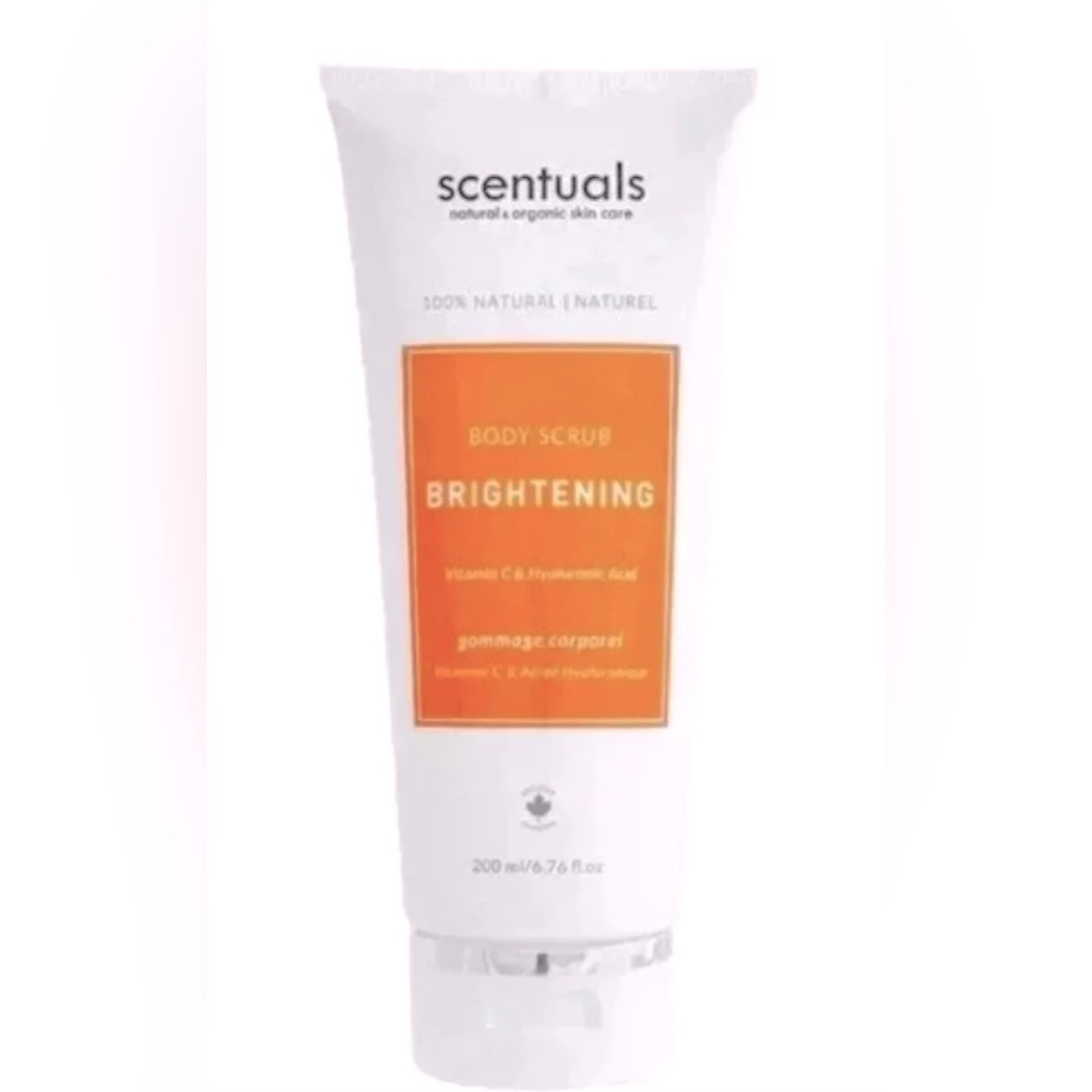 SCENTUALS Brightening Body Scrub Vitamin C Hyaluronic Acid - 6.7oz / Full Size